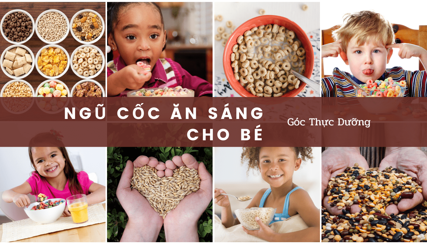 ngũ cốc ăn sáng cho bé